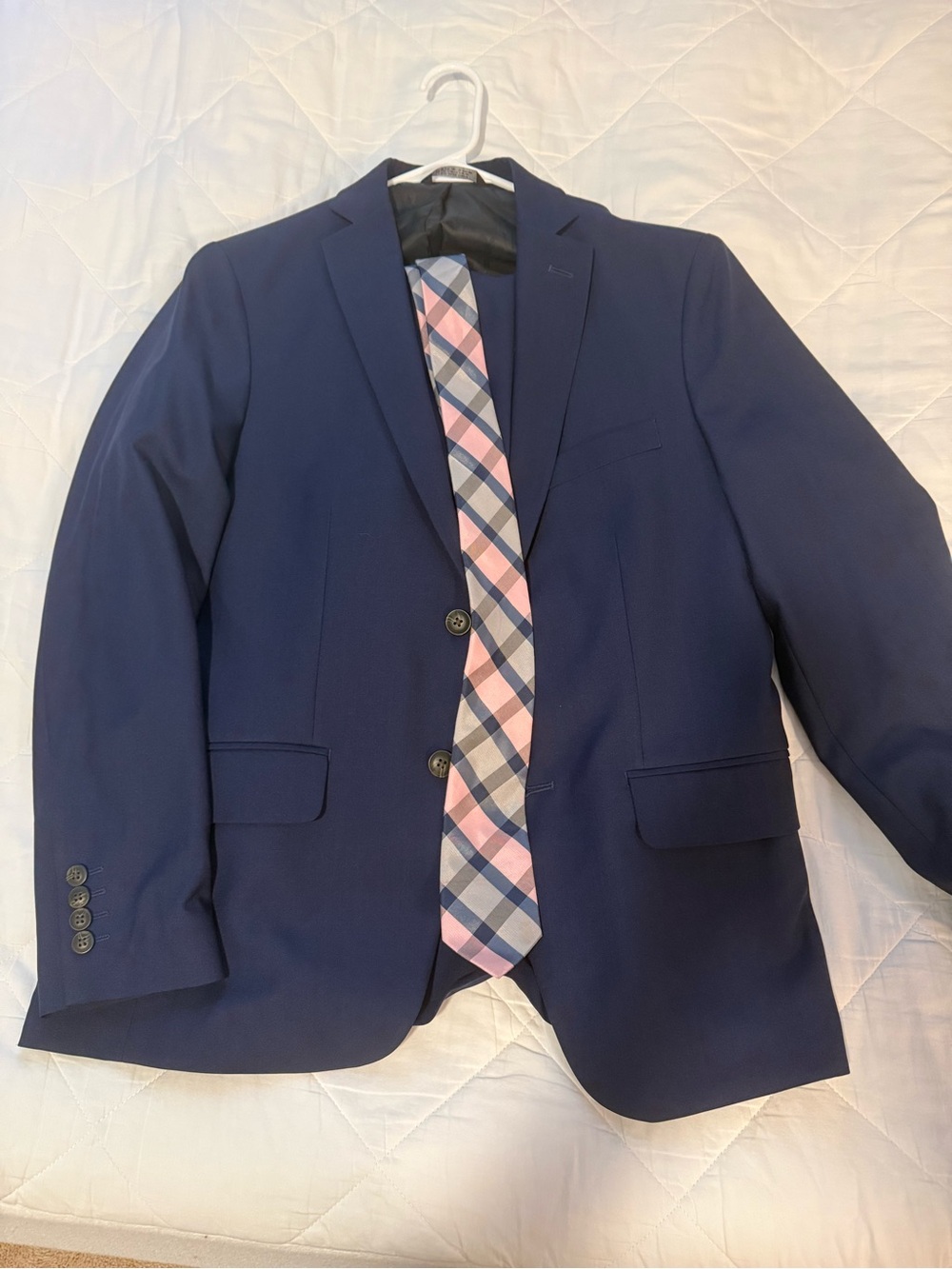 Men's Navy Suit Jacket and Pants